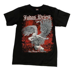 New JUDAS PRIEST Sad Wings Of Destiny Metal Gods Mens S Short Sleeve T-Shirt